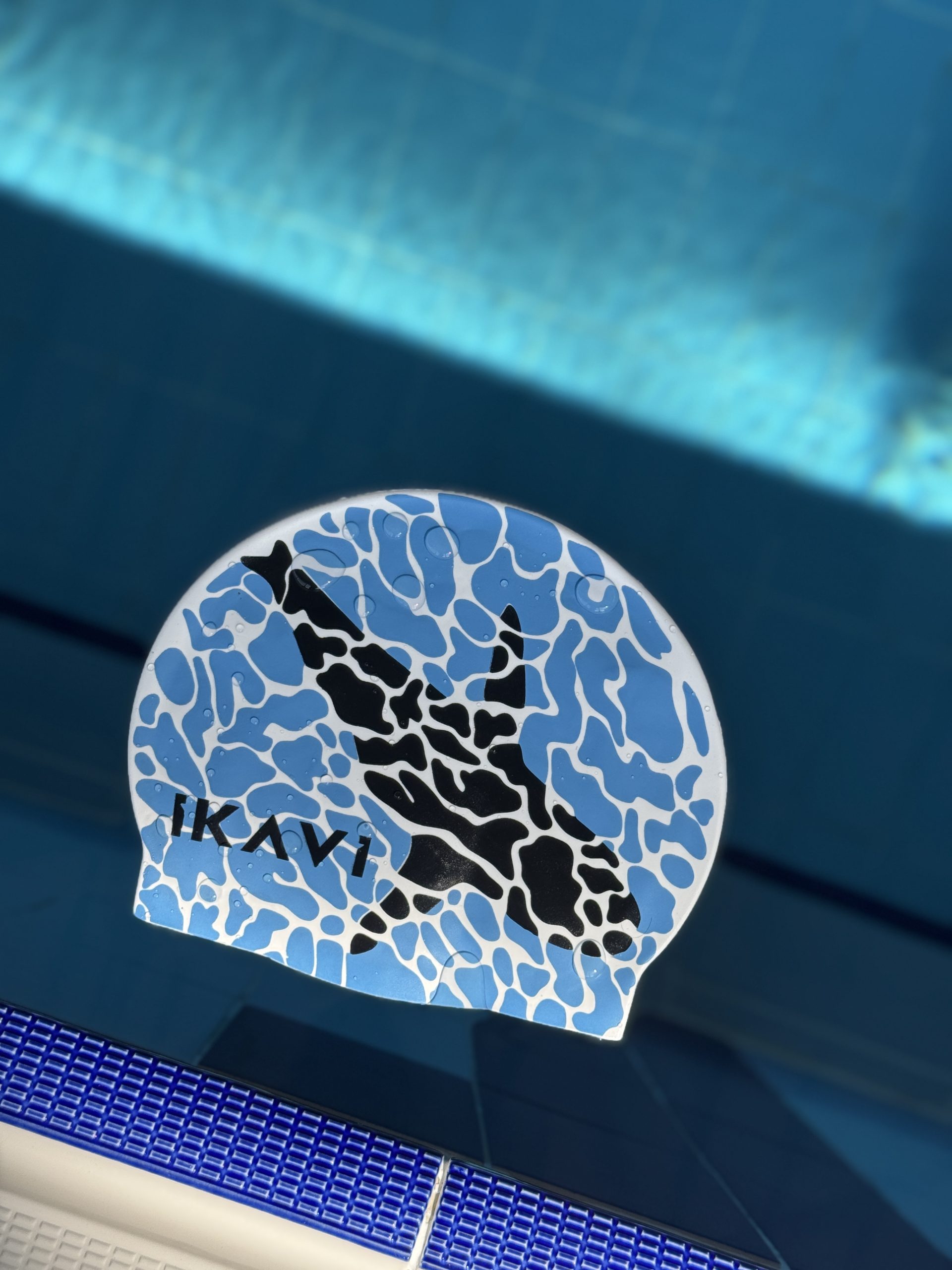 IKAVI Orka Printed Silicone Swim Cap