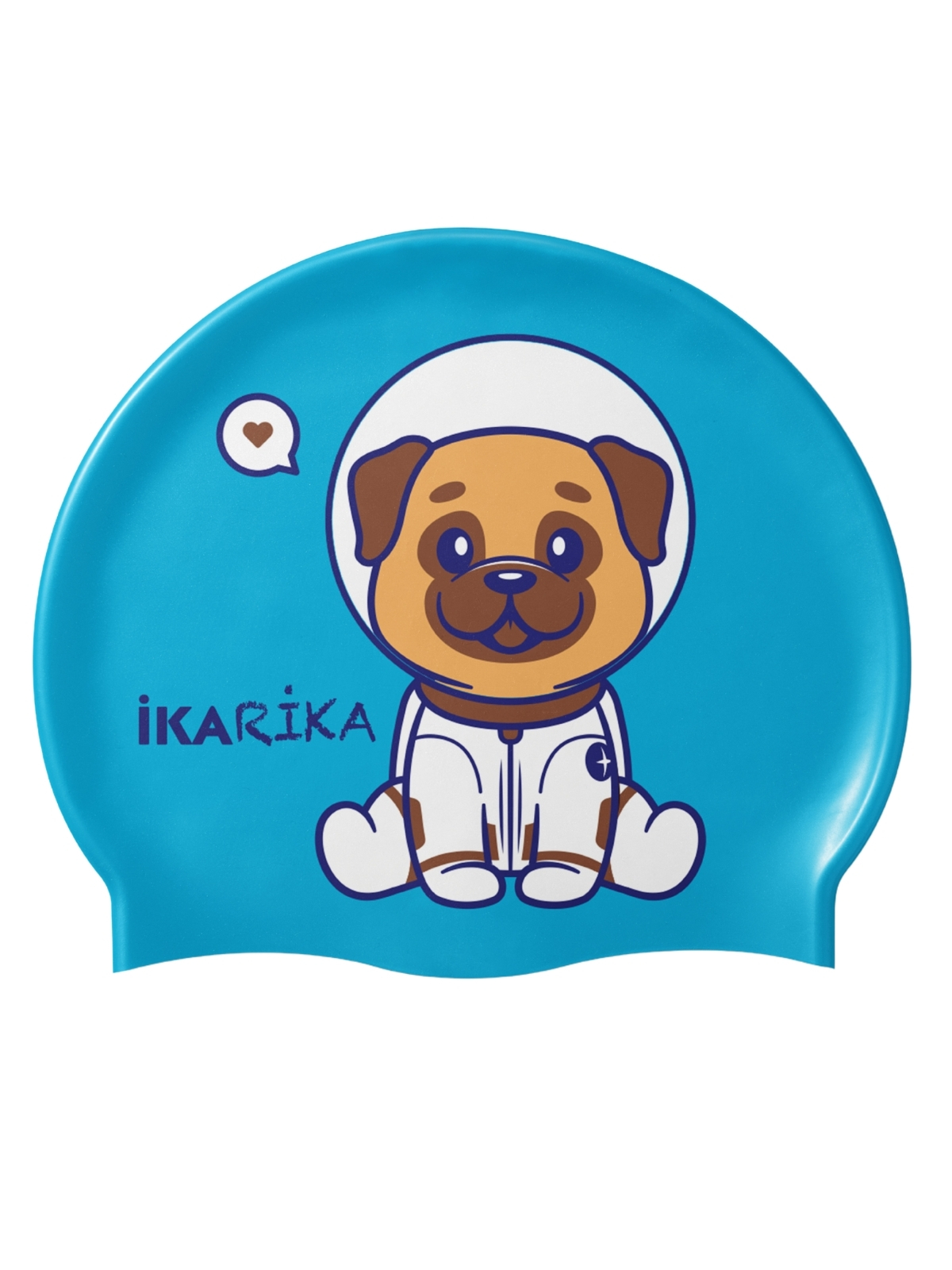 IKAVI IkaRika Printed Silicone Swim Cap