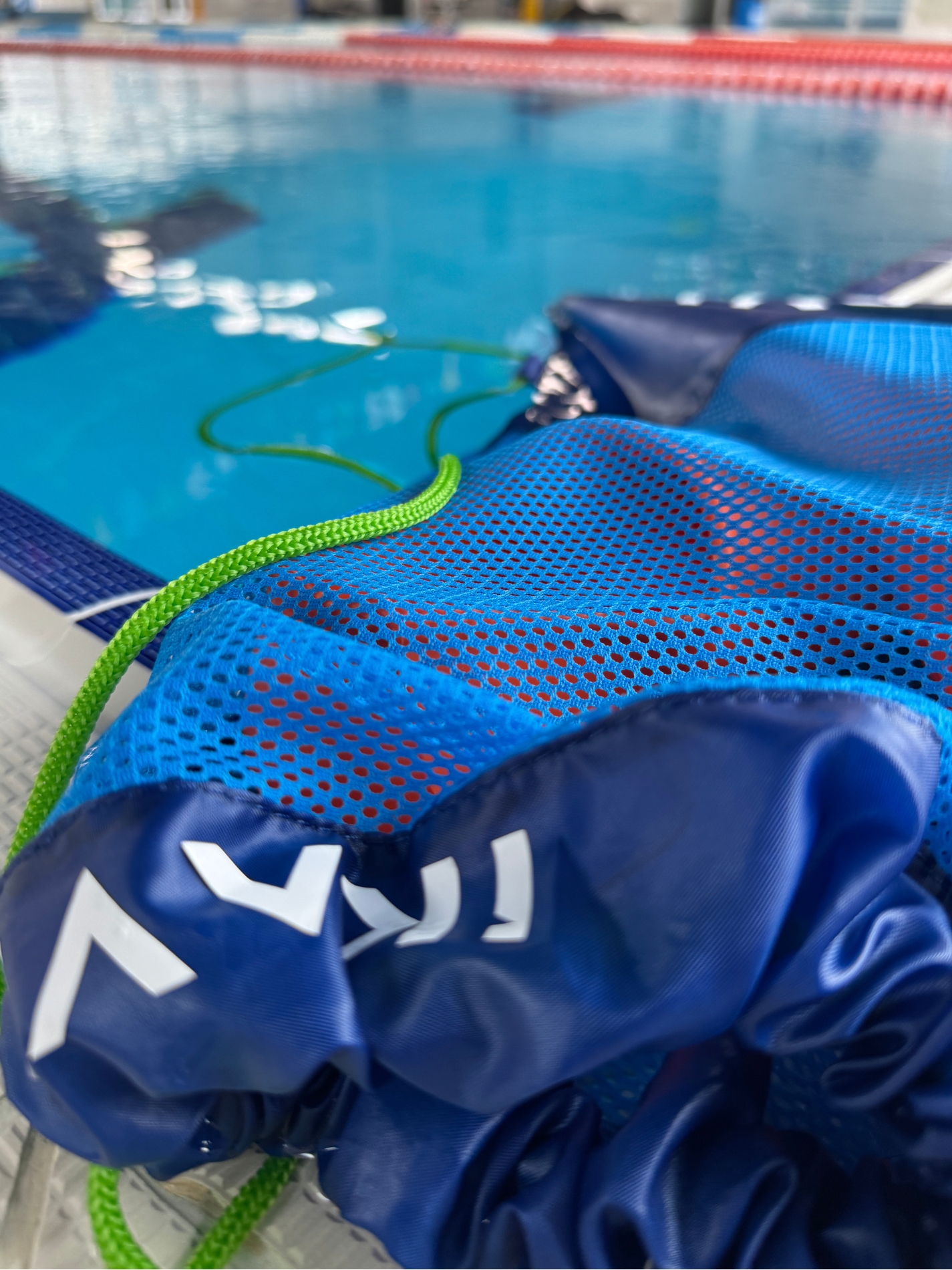 IKAVI Mesh Swim Bag - Blue