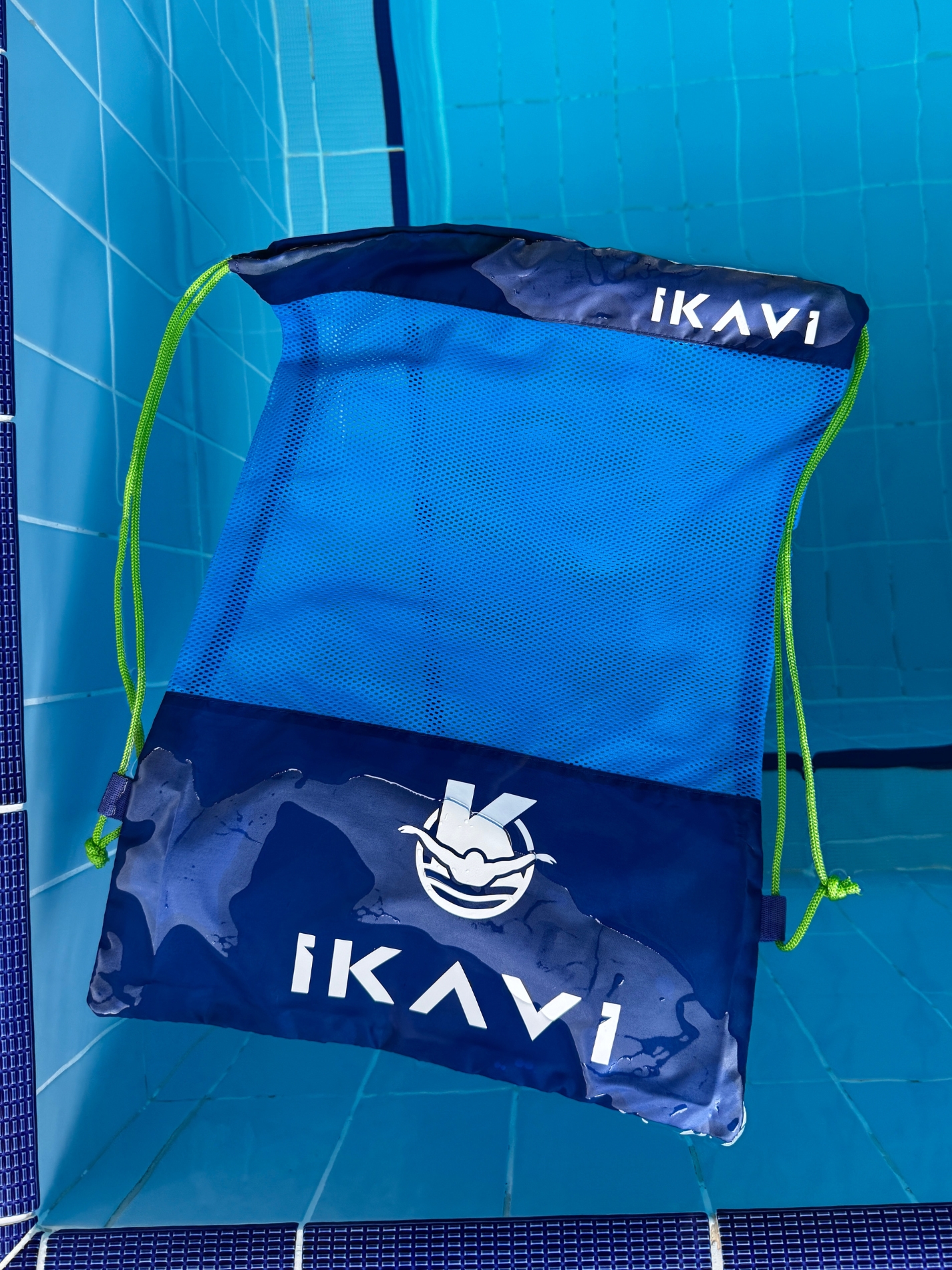 IKAVI Mesh Swim Bag - Blue