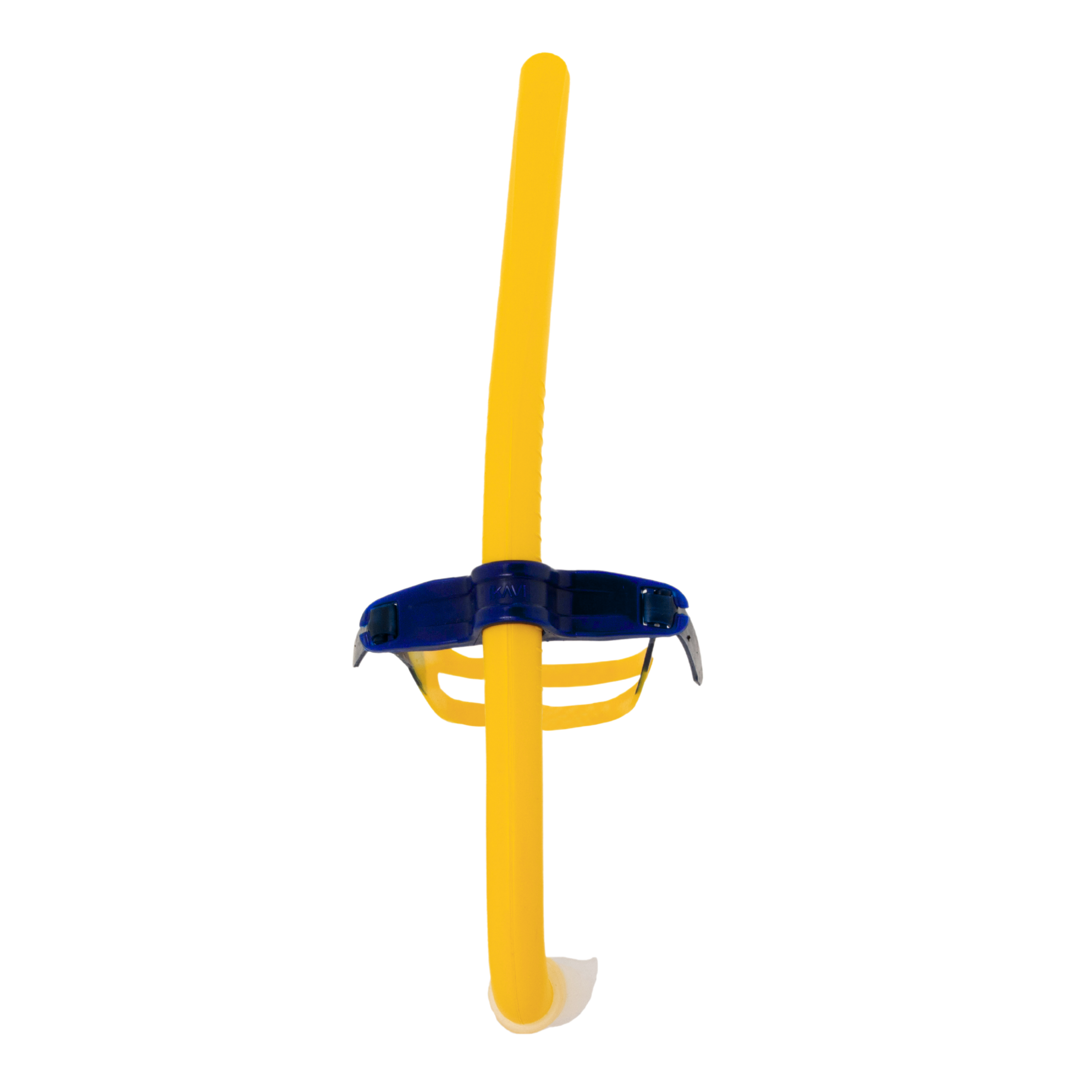 IKAVI Front Mounted Valveless Snorkel Yellow-Navy Blue,Yellow