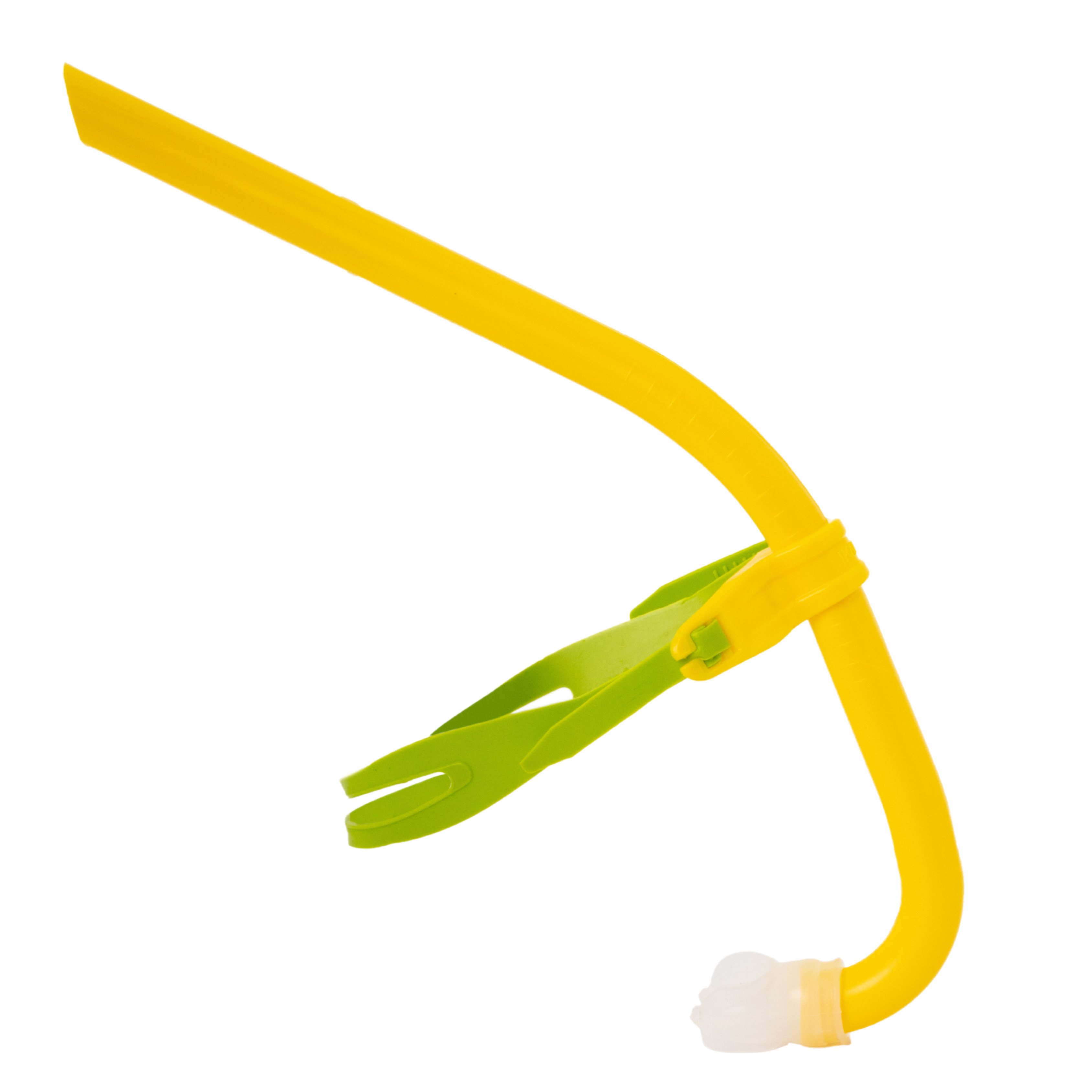 IKAVI Front Mounted Valveless Snorkel Yellow-Pistachio Green