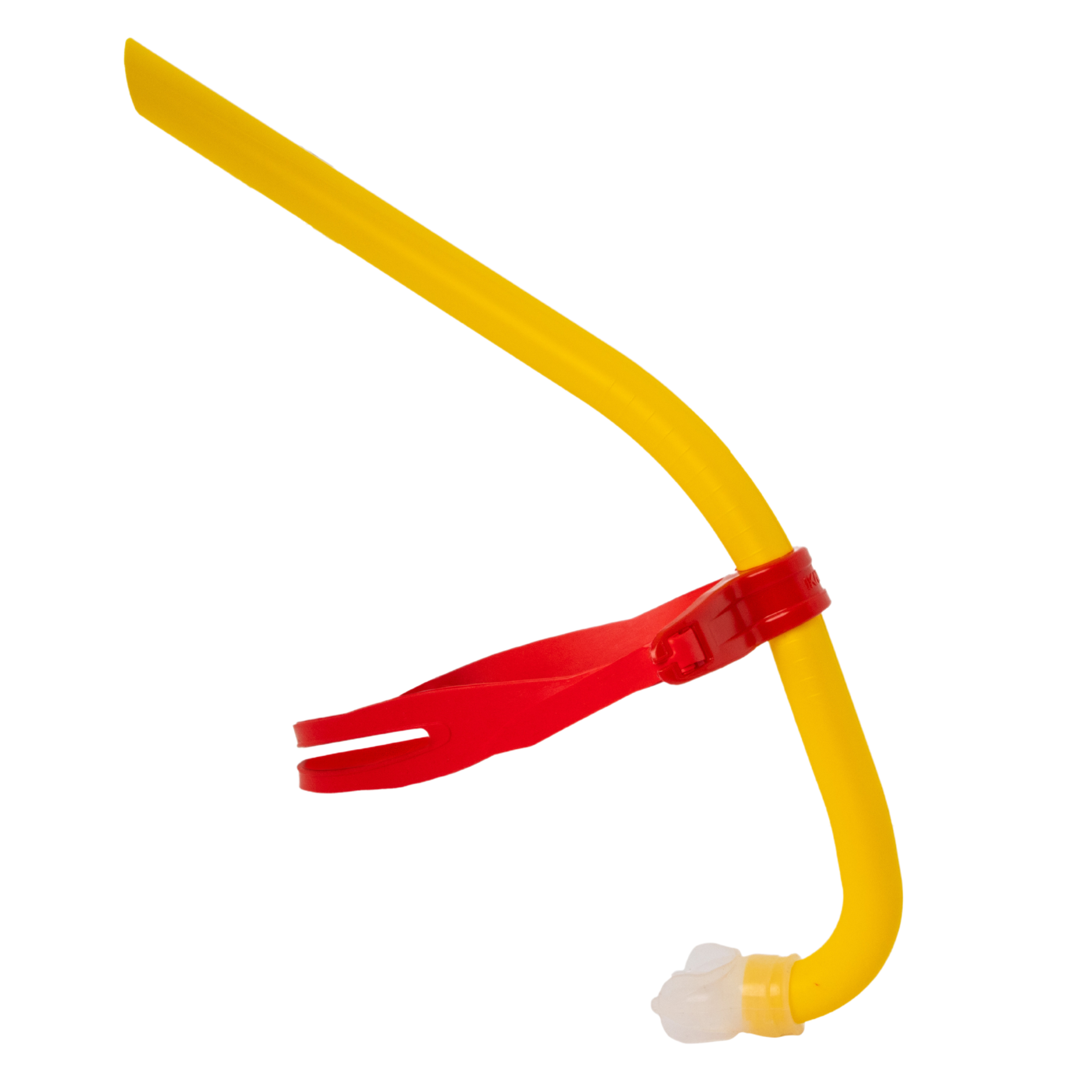 IKAVI Front Mounted Valveless Snorkel Yellow-Red