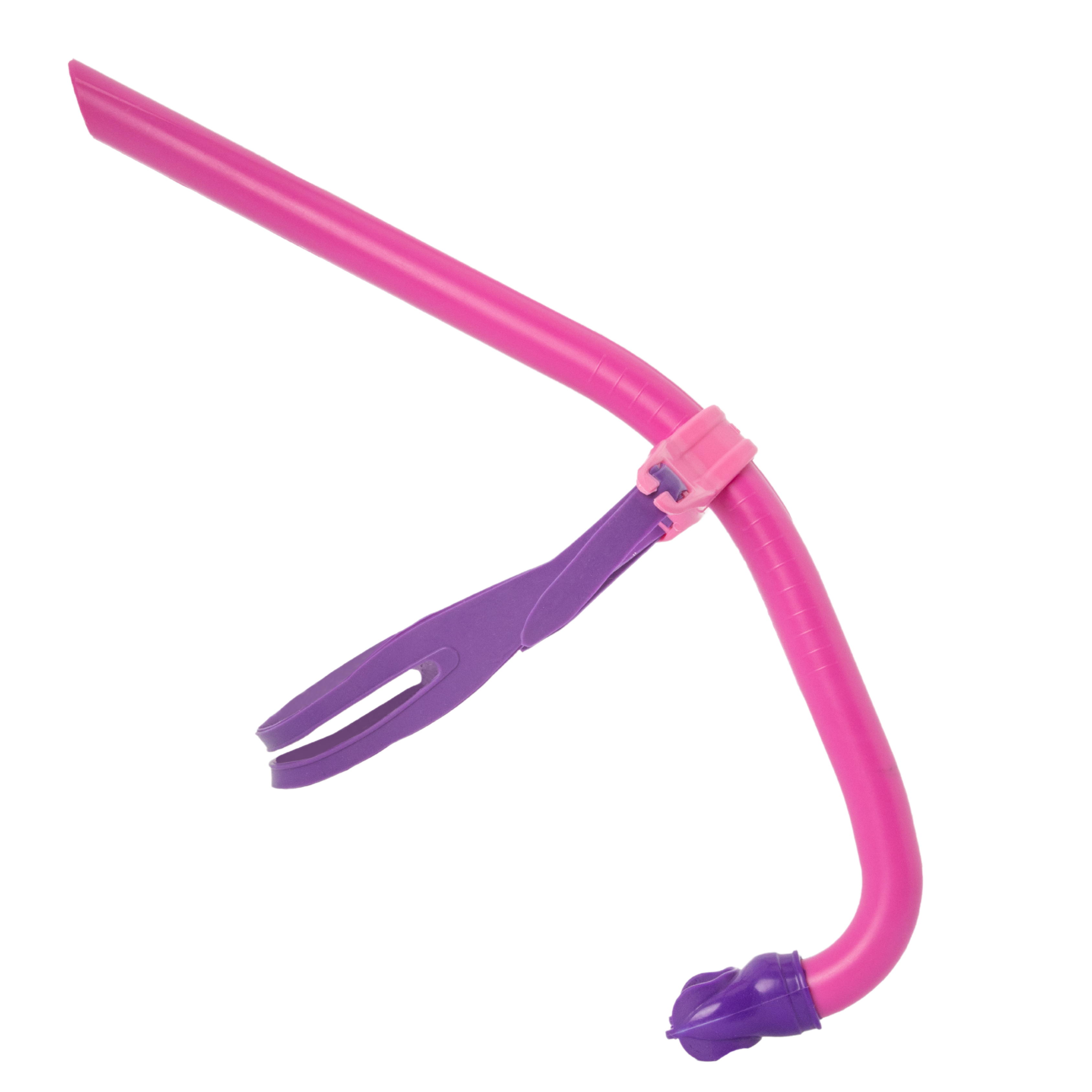 IKAVI Front Mounted Valveless Snorkel Pink-Purple