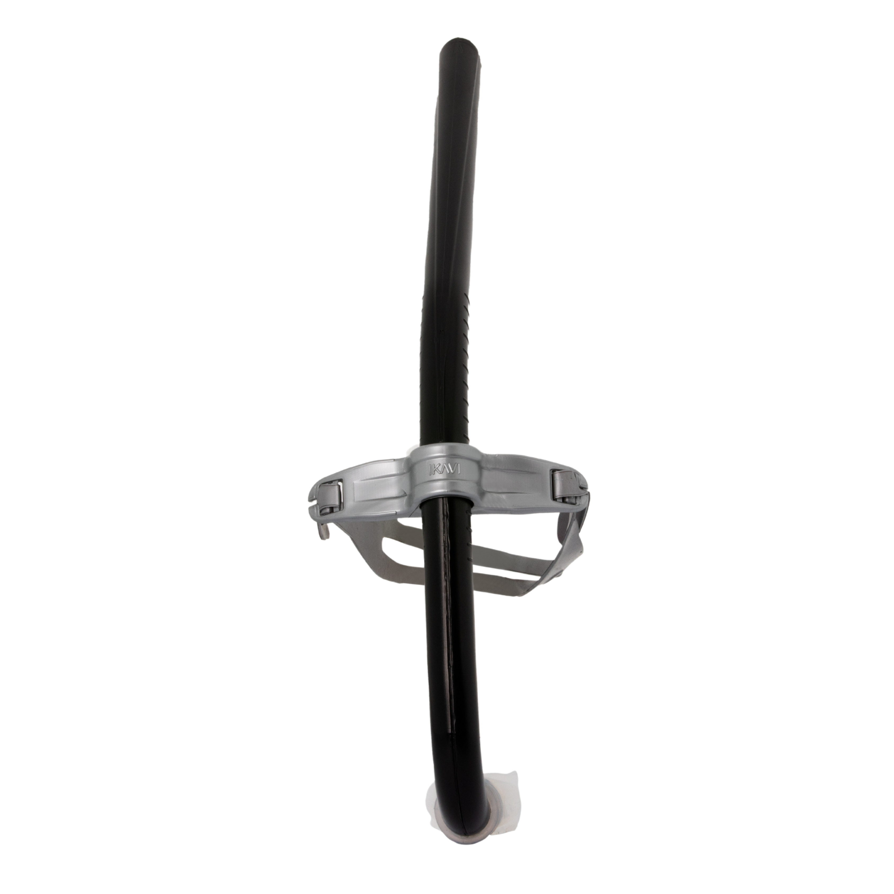 IKAVI Front Mounted Valveless Snorkel Black-Silver