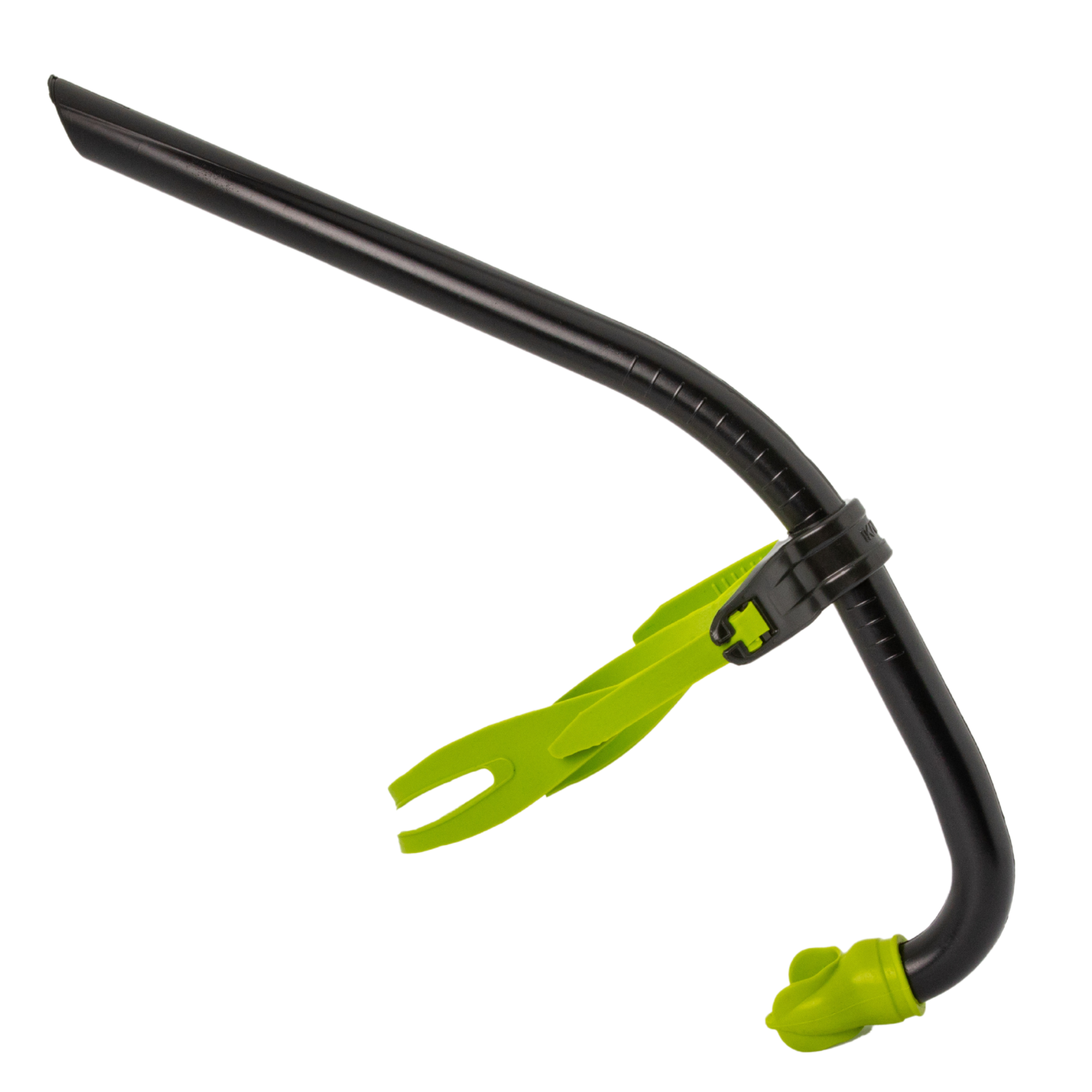 IKAVI Front Mounted Valveless Snorkel Black-Pistachio Green