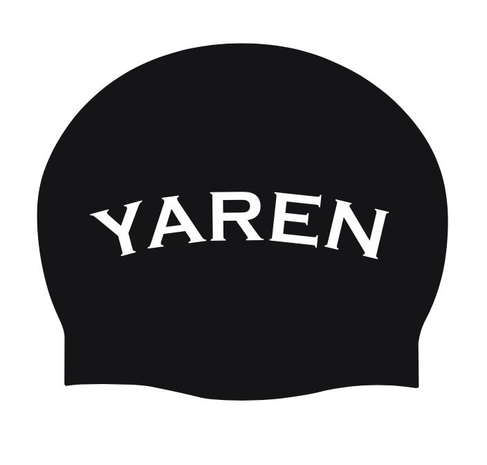 Personalized Single Color Name or Logo Printed Swim Cap
