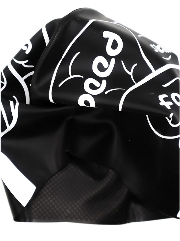 IKAVI Brain Printed Silicone Swim Cap