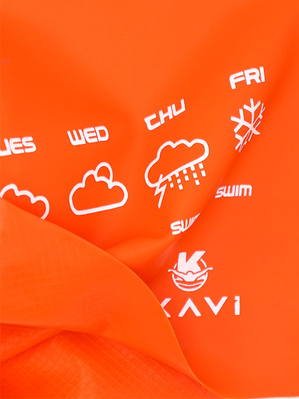 IKAVI Weeks Printed Silicone Swim Cap