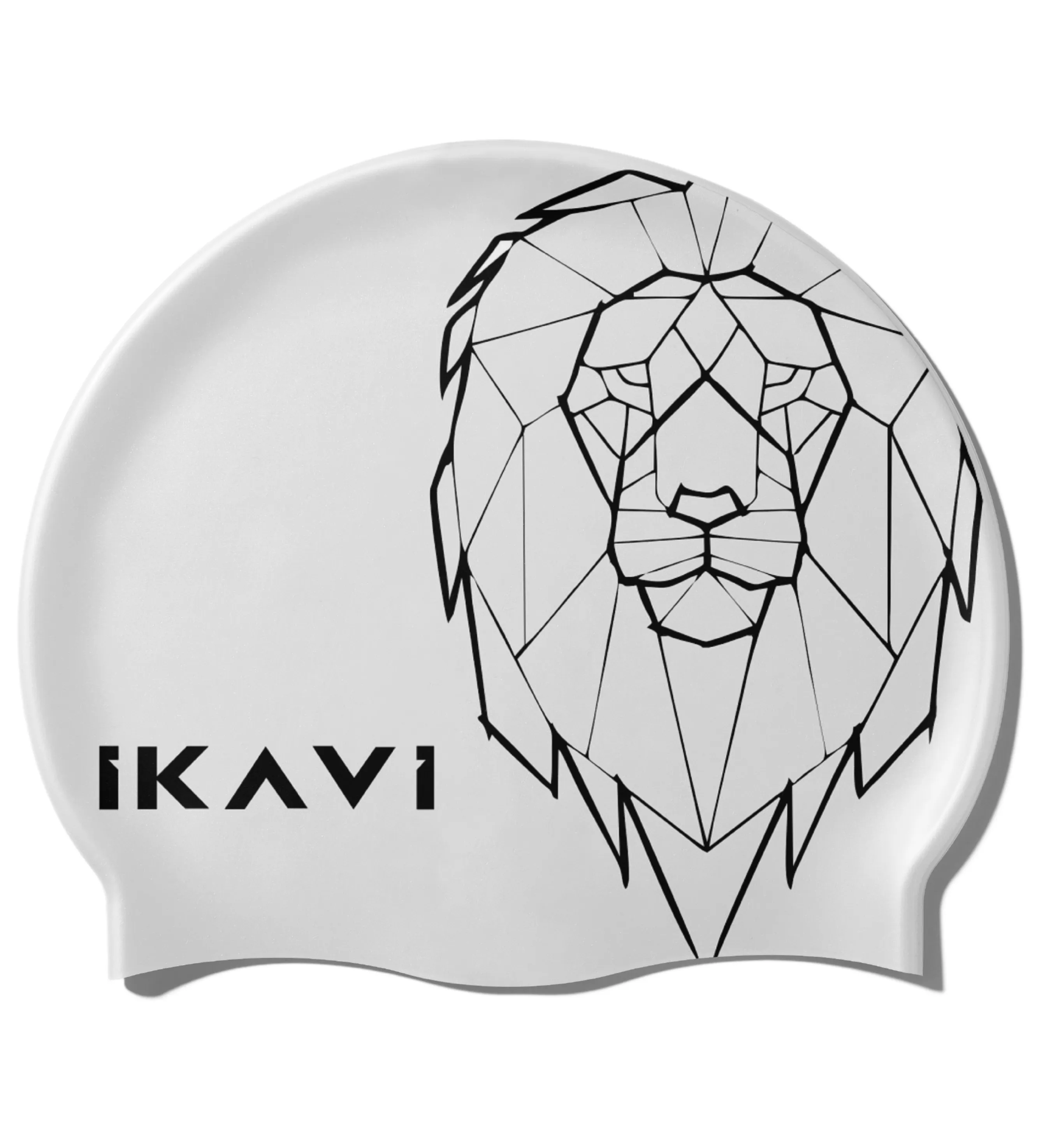 IKAVI Tiger Printed Silicone Swim Cap