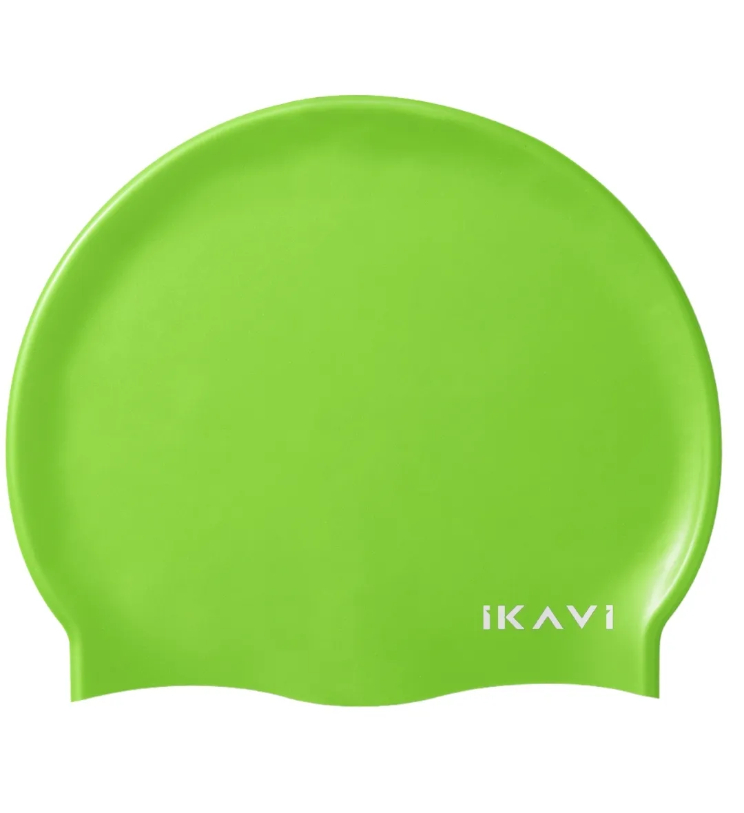 IKAVI Silicone Swim Cap - Green