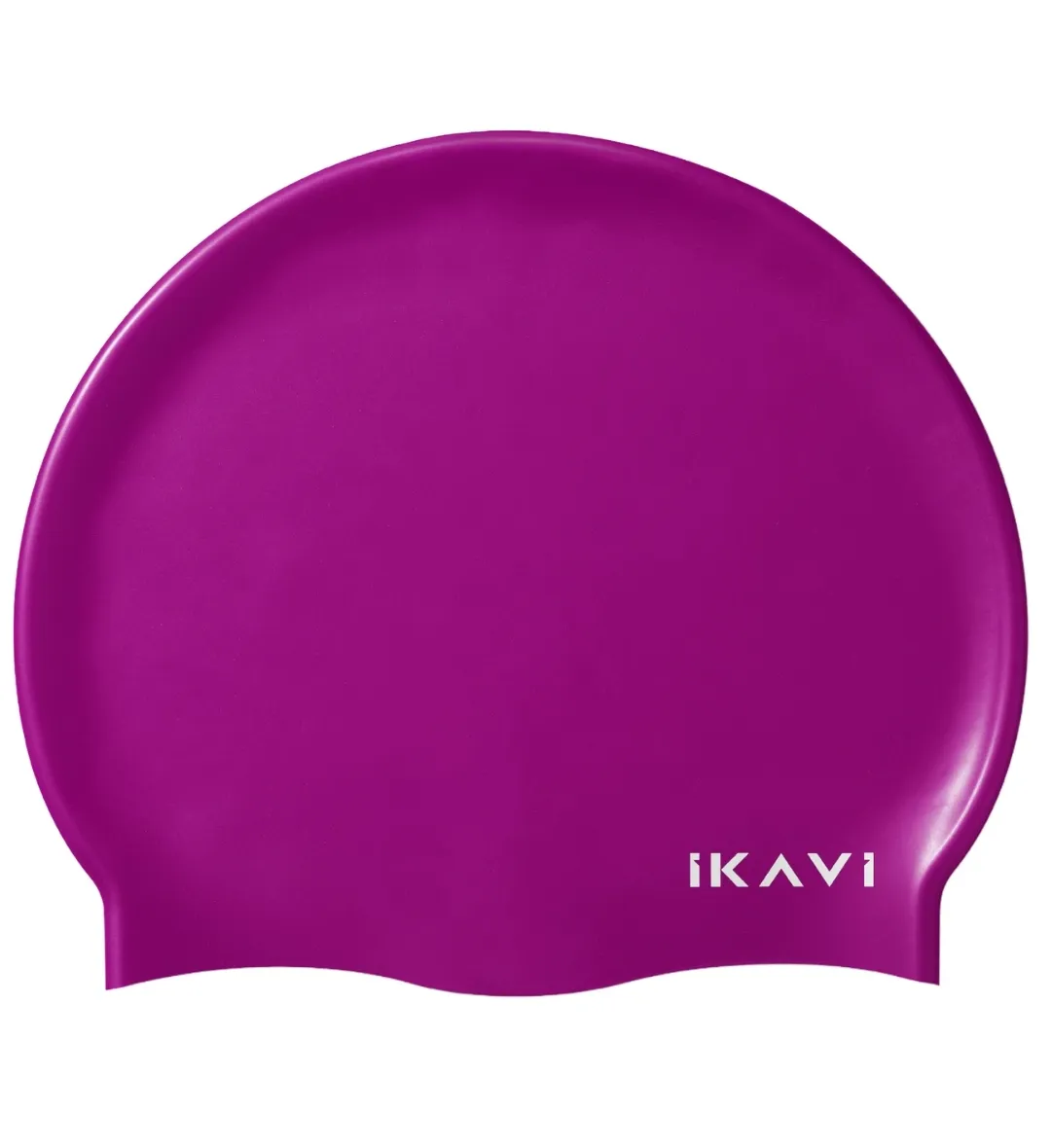 IKAVI Silicone Swim Cap - Fuchsia Pink