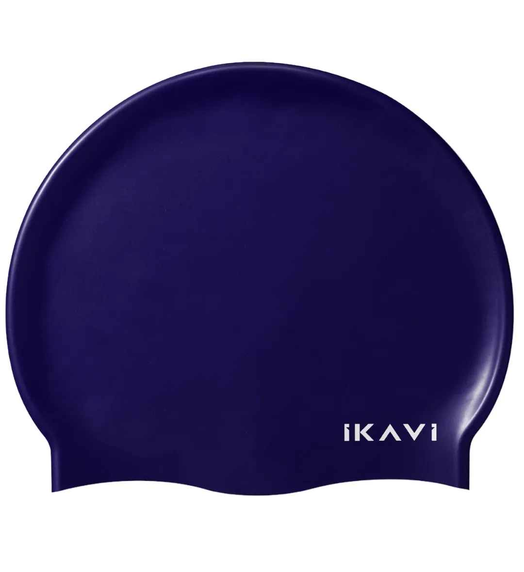 IKAVI Silicone Swim Cap - Midnight Blue