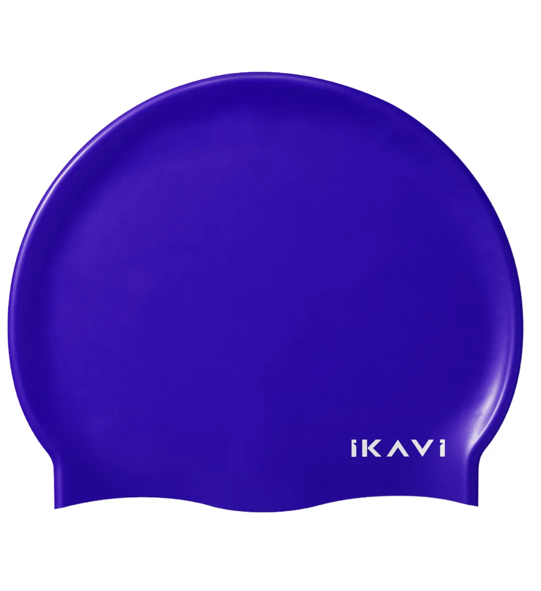 IKAVI Silicone Swim Cap - Saks Blue