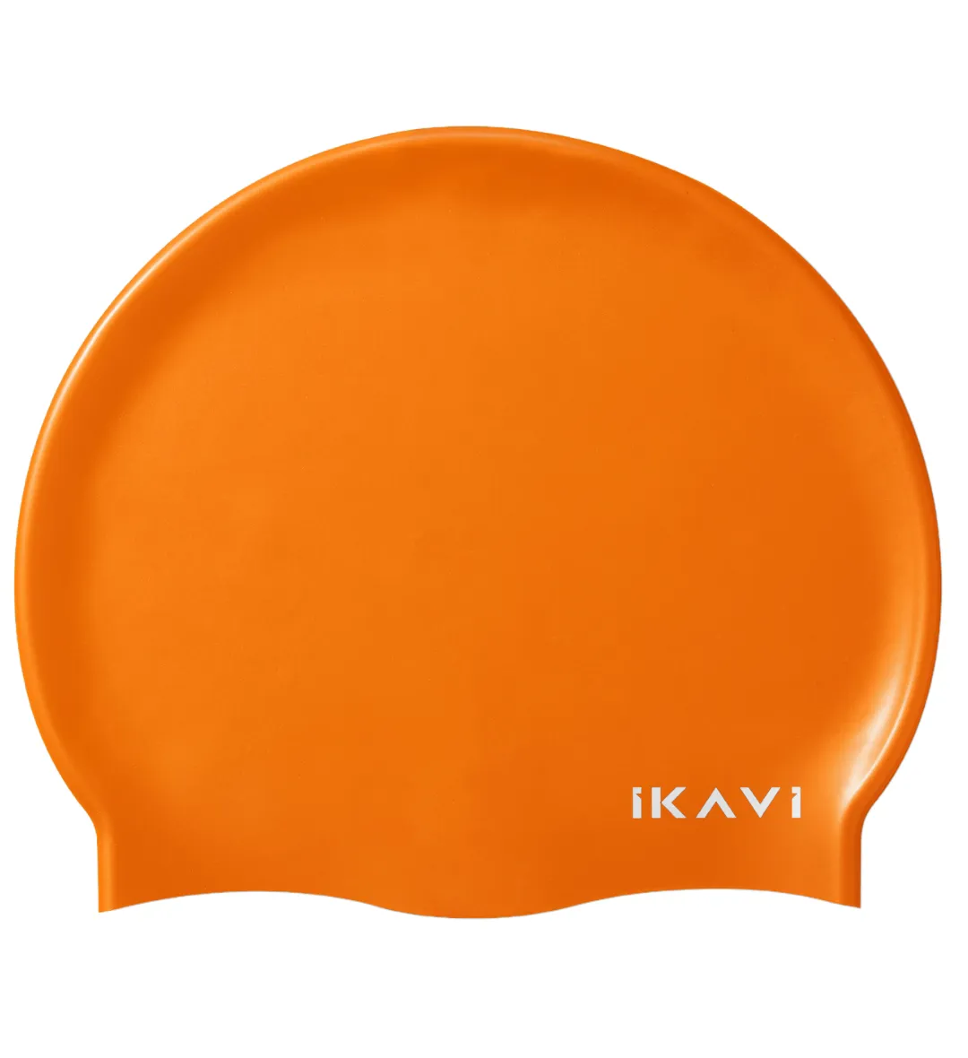IKAVI Silicone Swim Cap - Orange